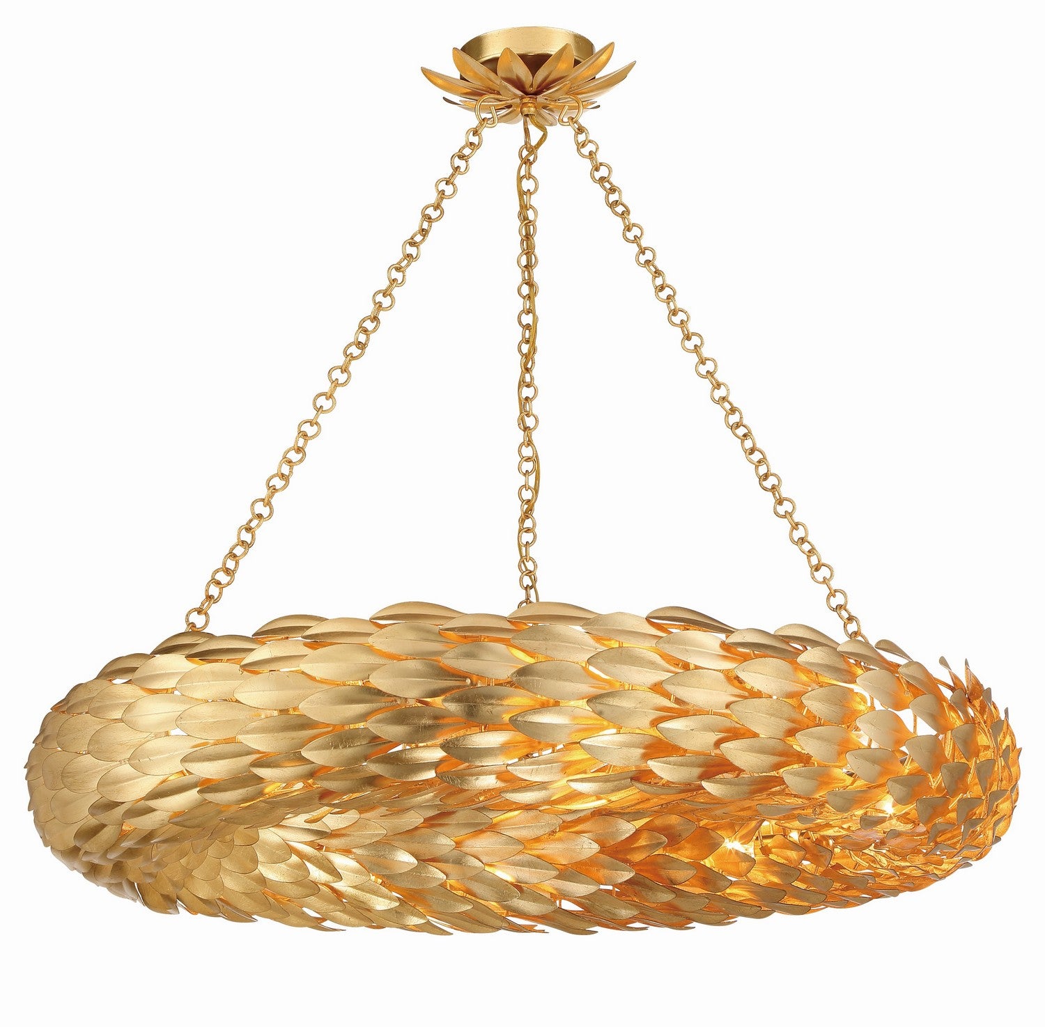 Broche Eight Light Pendant