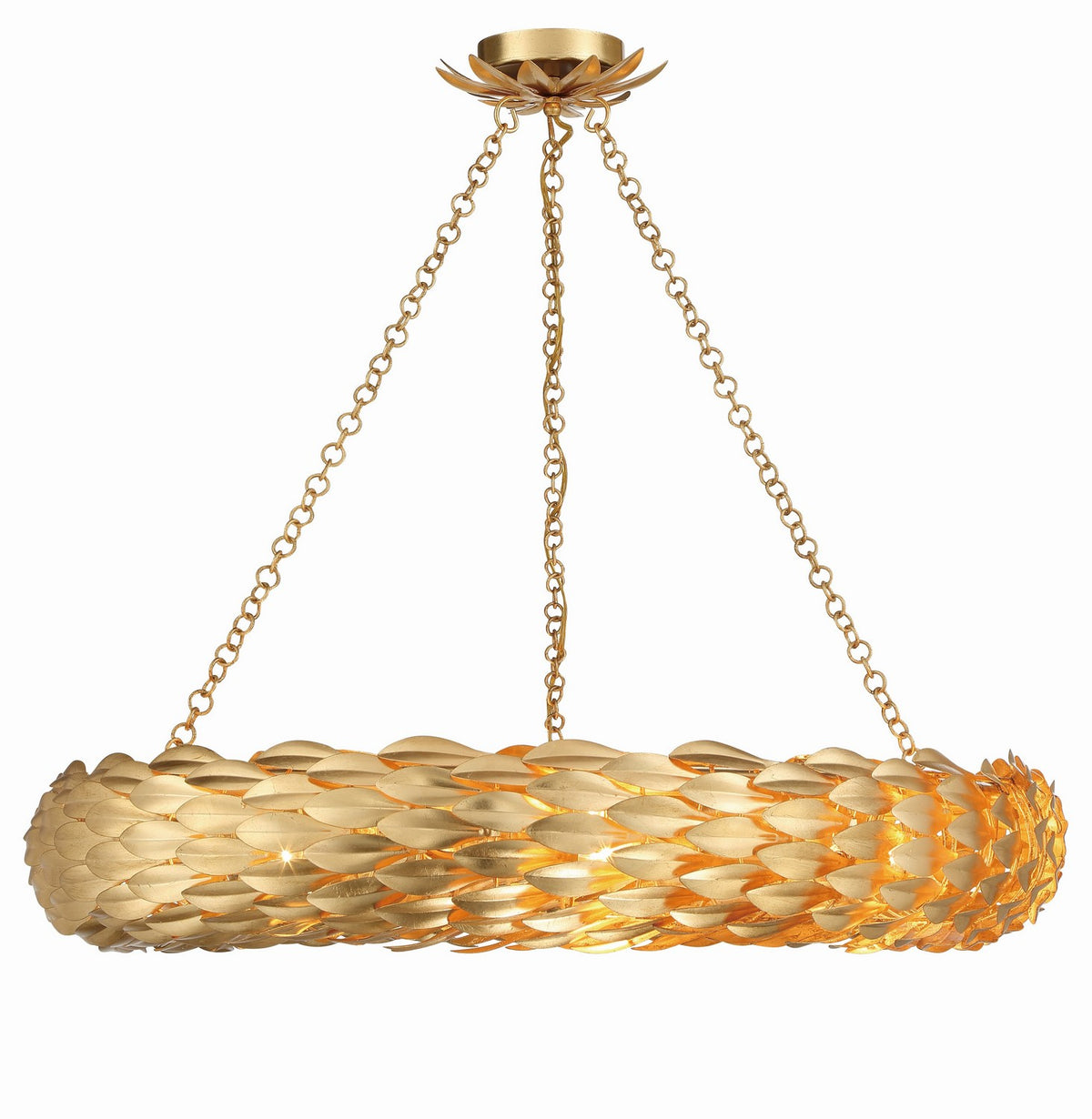Broche Eight Light Pendant