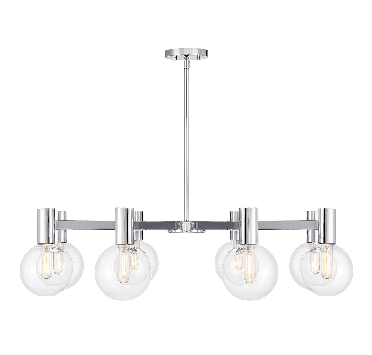 Wright Eight Light Chandelier