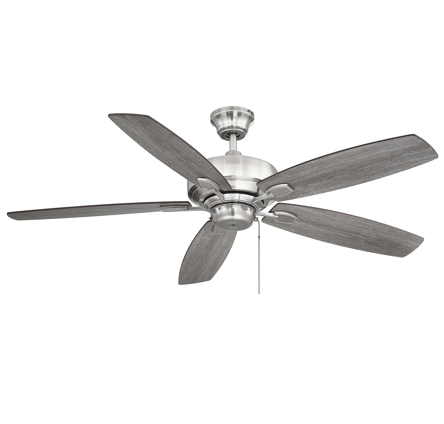 Wind Star 52" Ceiling Fan in Brushed Pewter