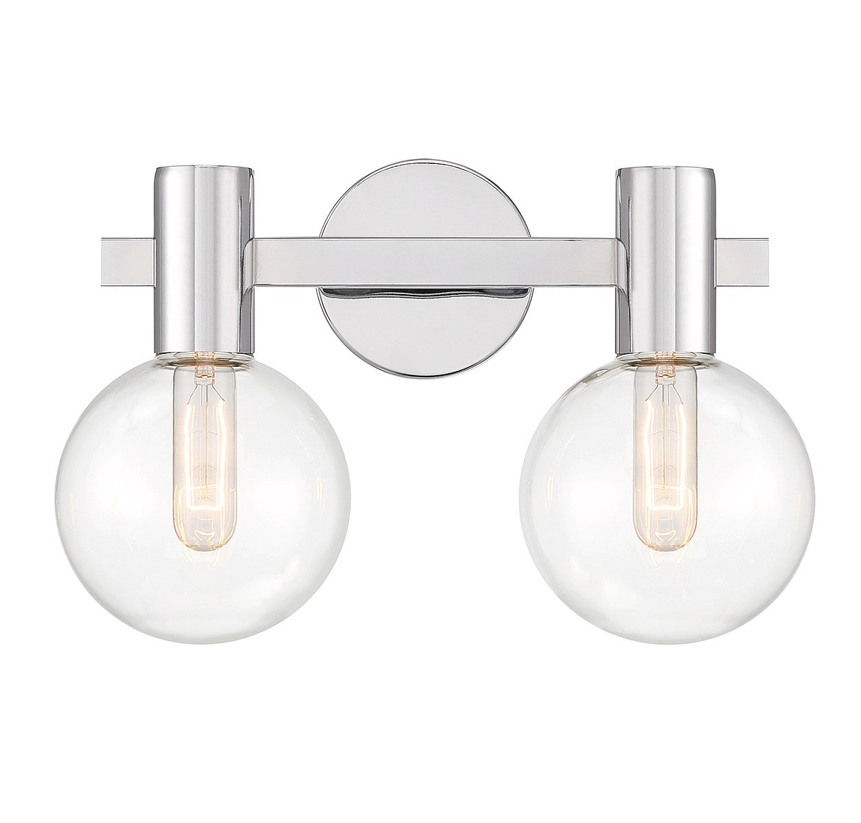 Wright Two Light Bathroom Vanity