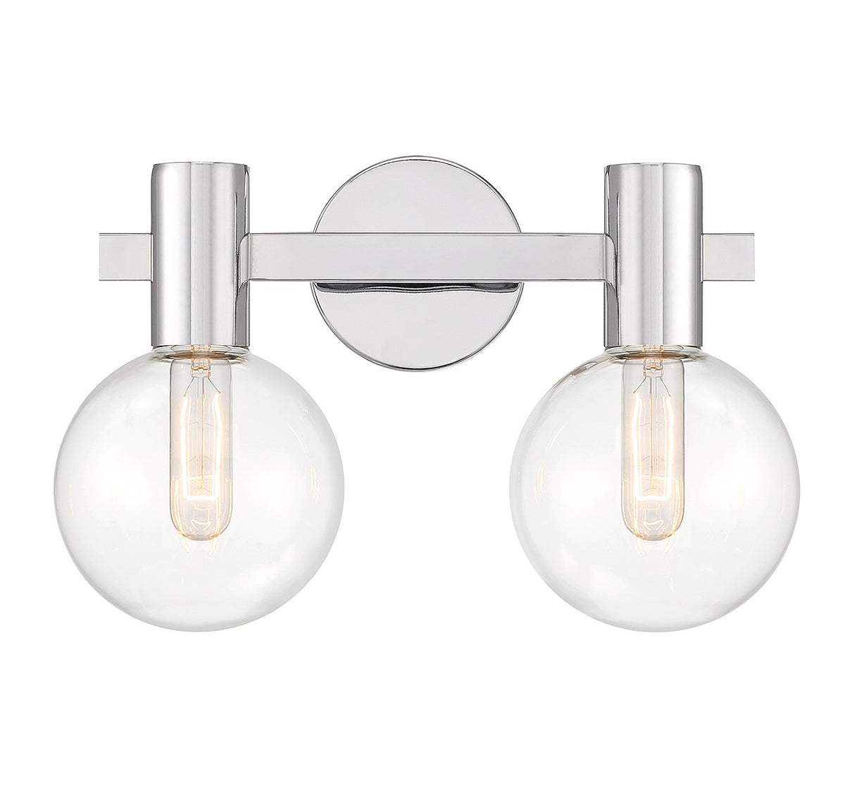 Wright Two Light Bathroom Vanity