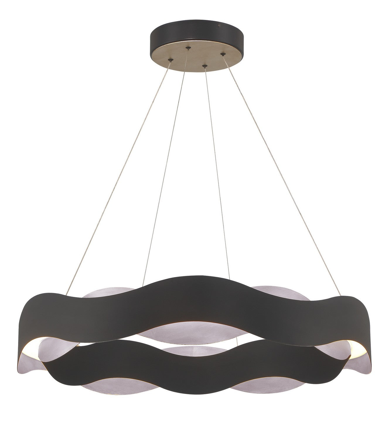 VAUGHAN -CHD-34IN-SBM-SL in Silver-Black