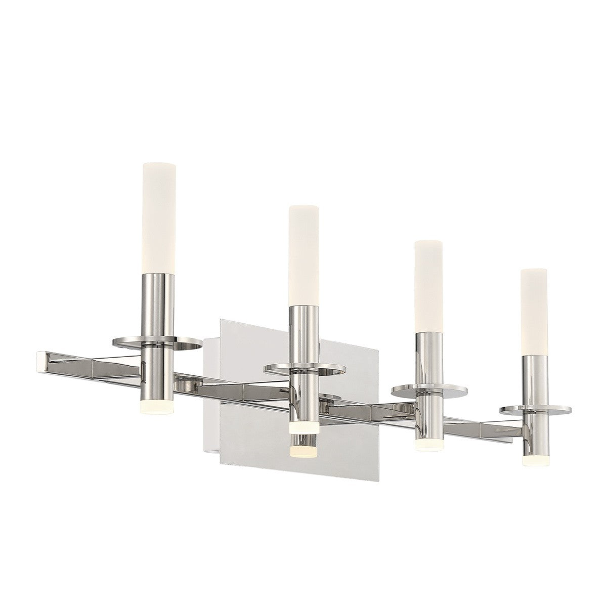 TORNA -VAN-4LT-PN-WH in Polished Nickel
