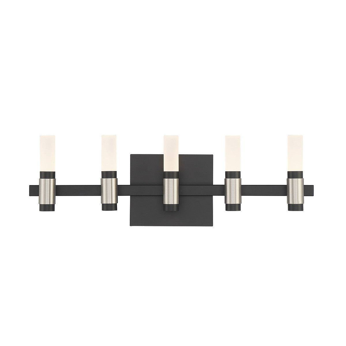 ALBANY -VAN-5LT-SBM-WH in Silver-Black