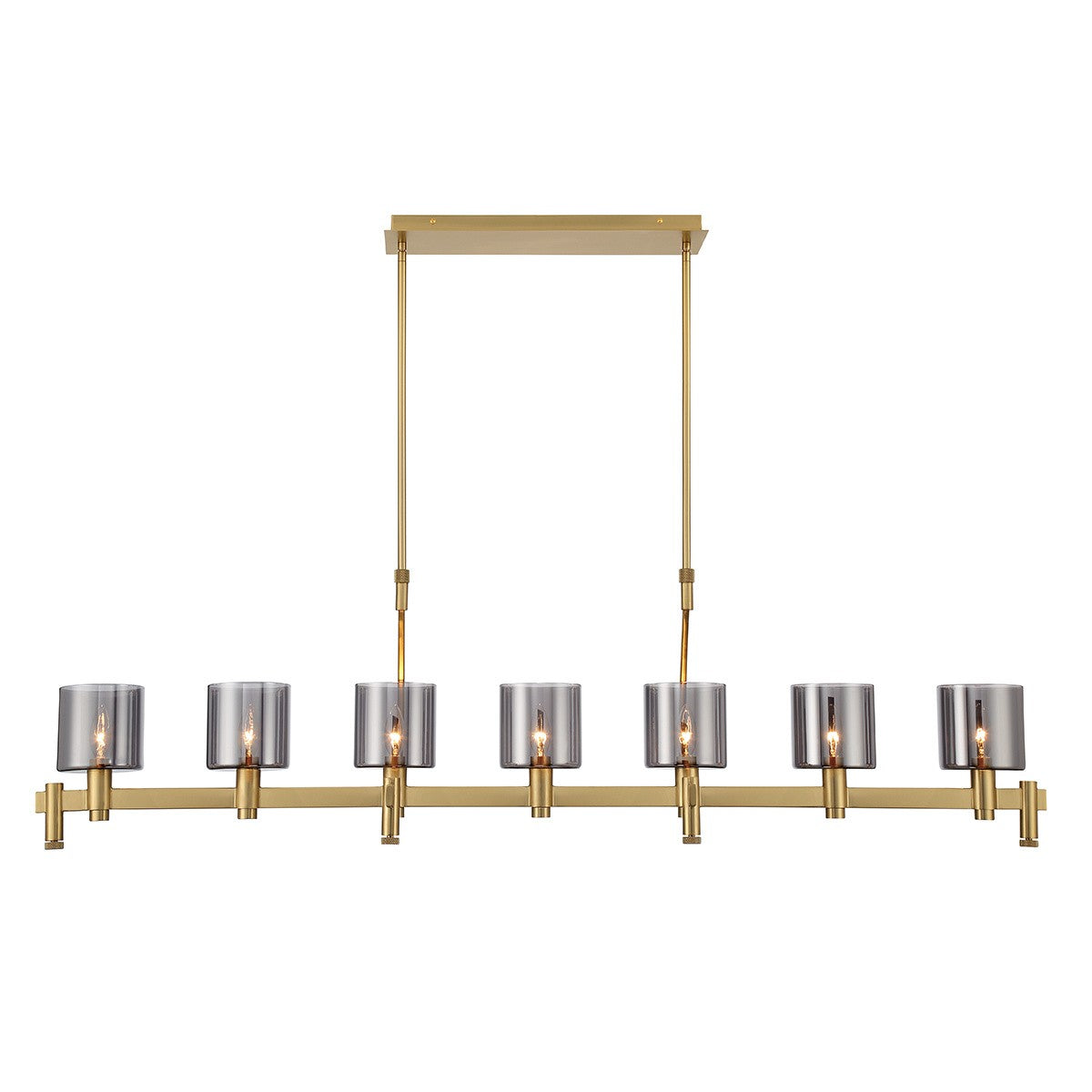 DECATO -CHD-7LT-57IN-GD-SK in Gold