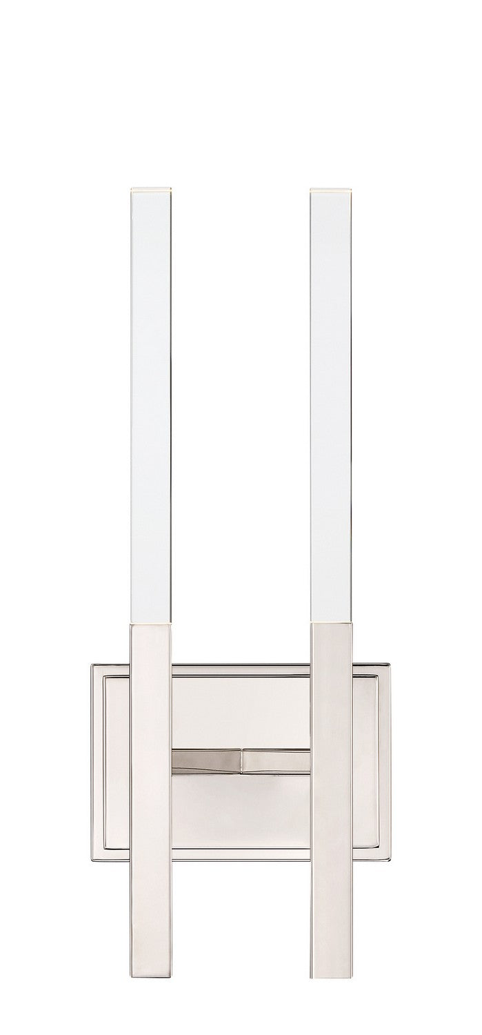 BENICIO -WSC-2LT-18IN-PN-CL in Polished Nickel