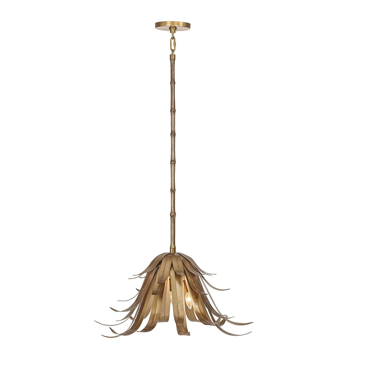 KAGRA -CHD-3LT-24IN-BR in Brass