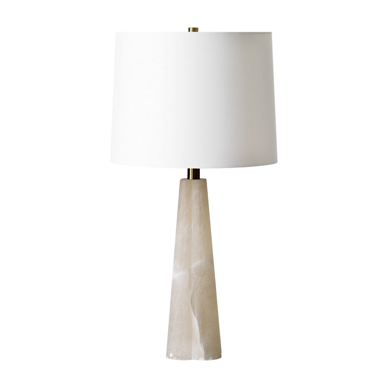 Rima One Light Table Lamp in White