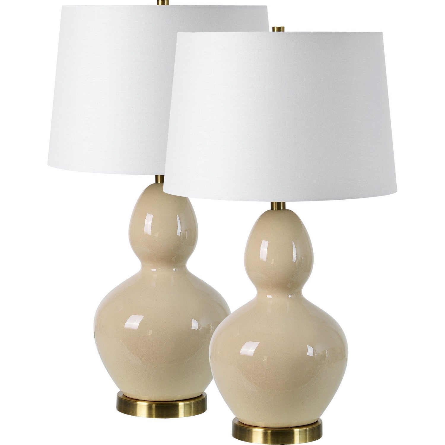 Jesula Table Lamp- Set in Cream