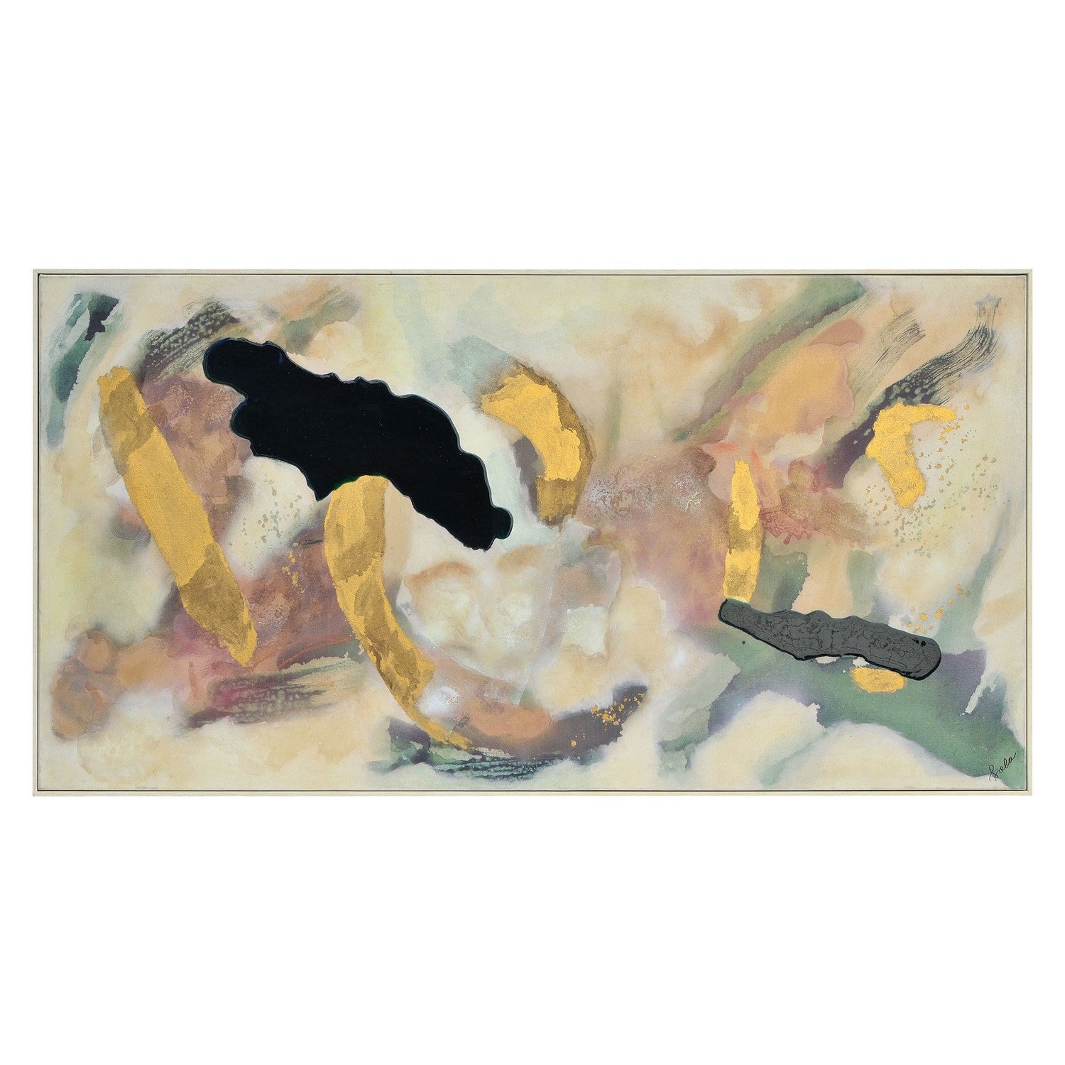 Tableau en toile Capella blanchi