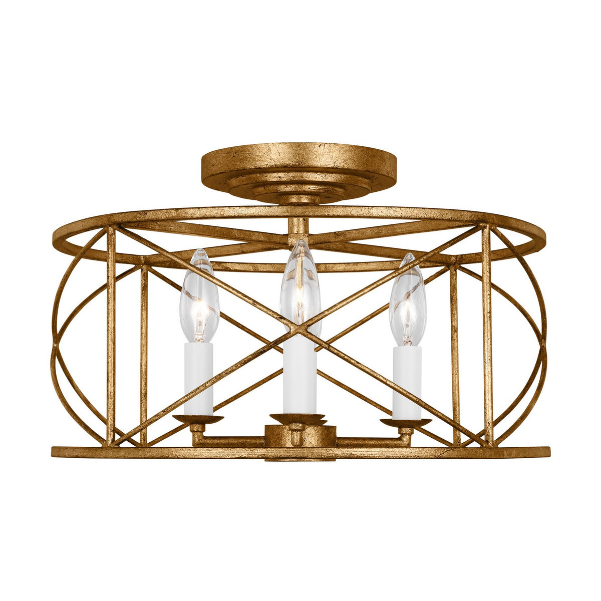 Beatrix Four Light Semi-Flush Mount