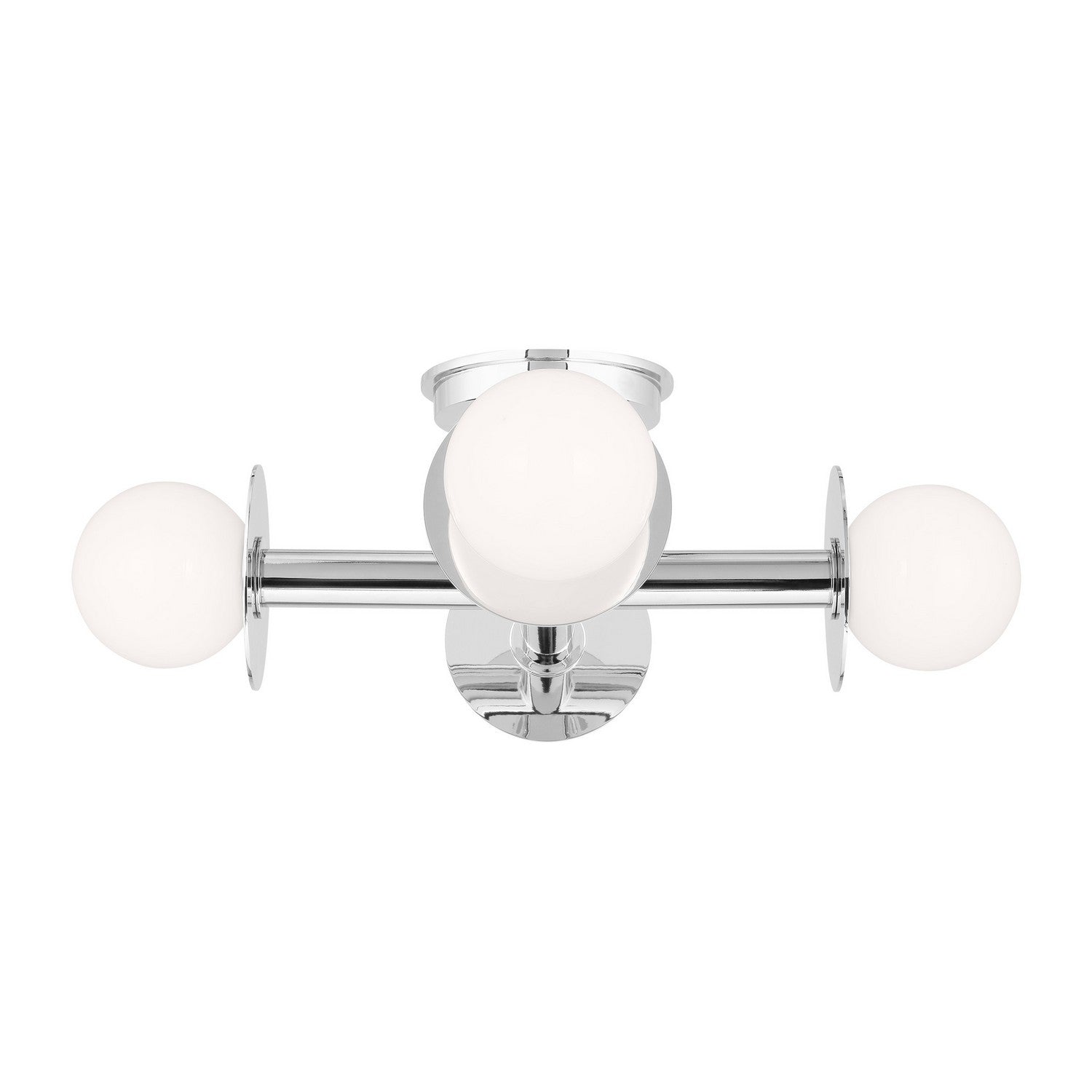 Nodes Four Light Semi-Flush Mount
