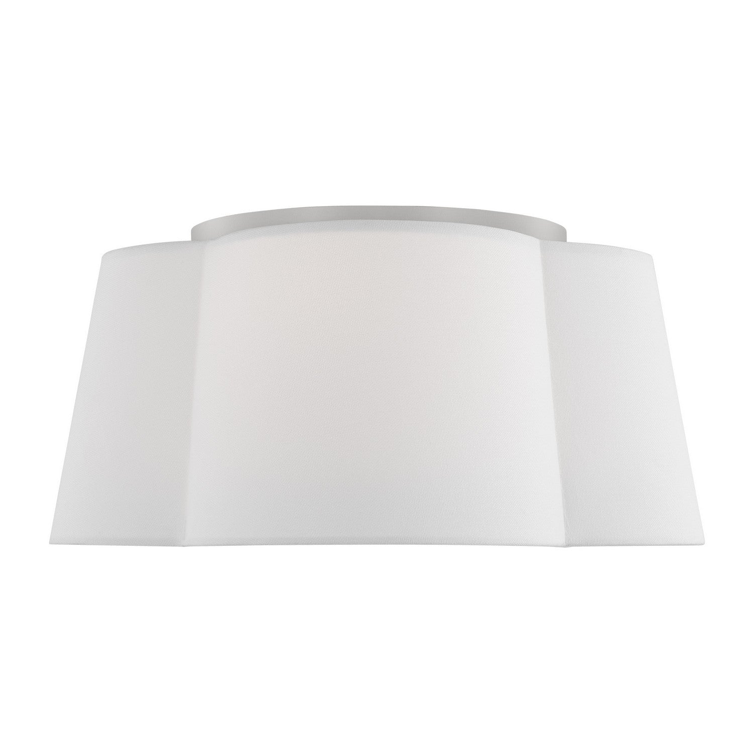 Bronte Two Light Flush Mount in Burnished Brass