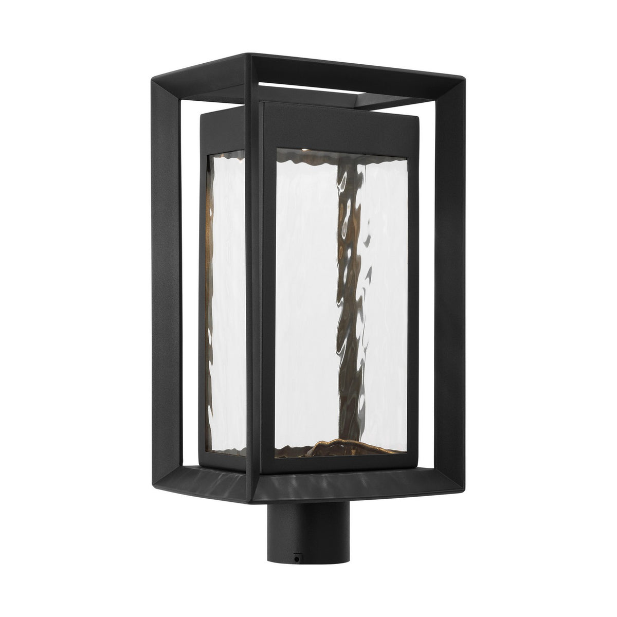 Urbandale LED Outdoor Post Fixture in Textured Black