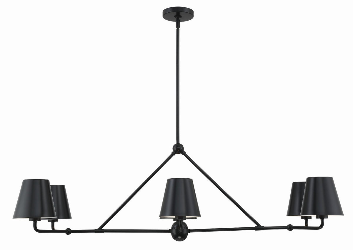 Xavier Six Light Chandelier