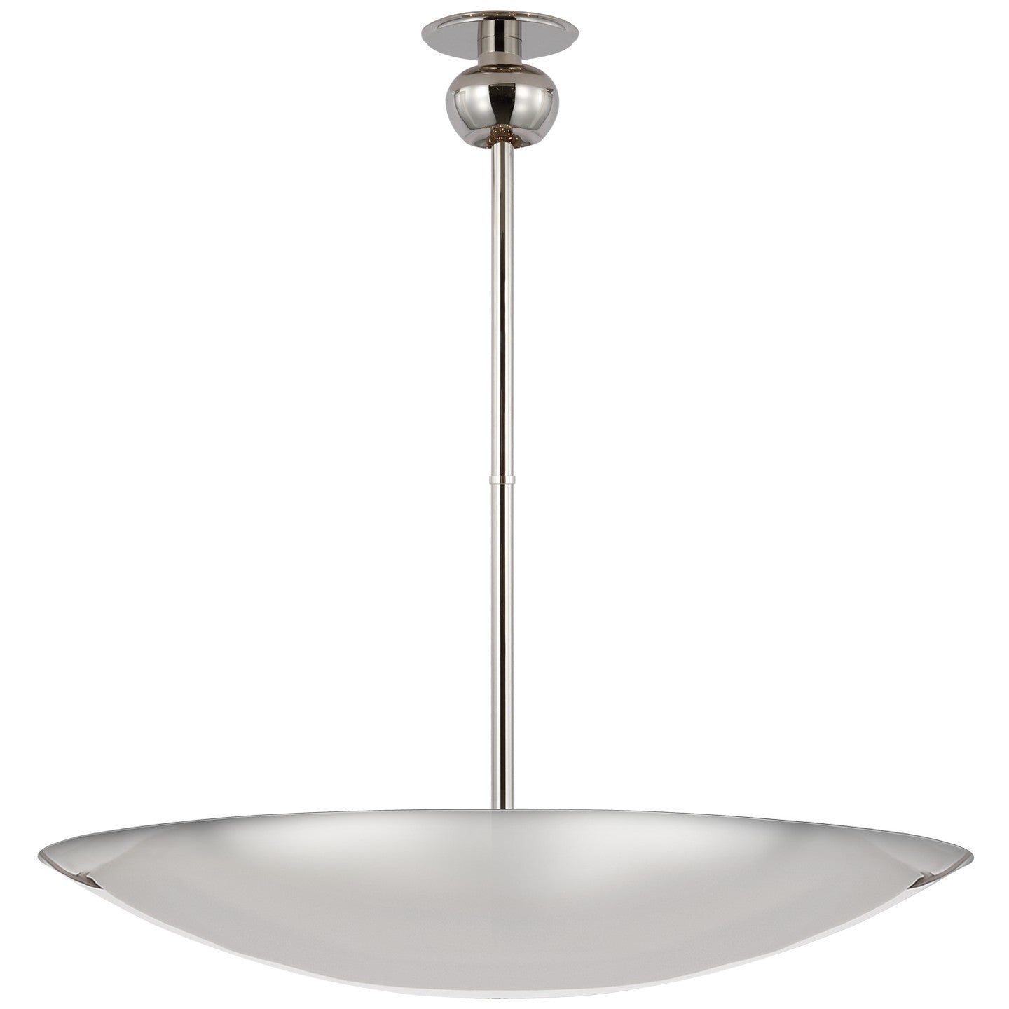 Comtesse XL Uplight Chandelier in Polished Nickel