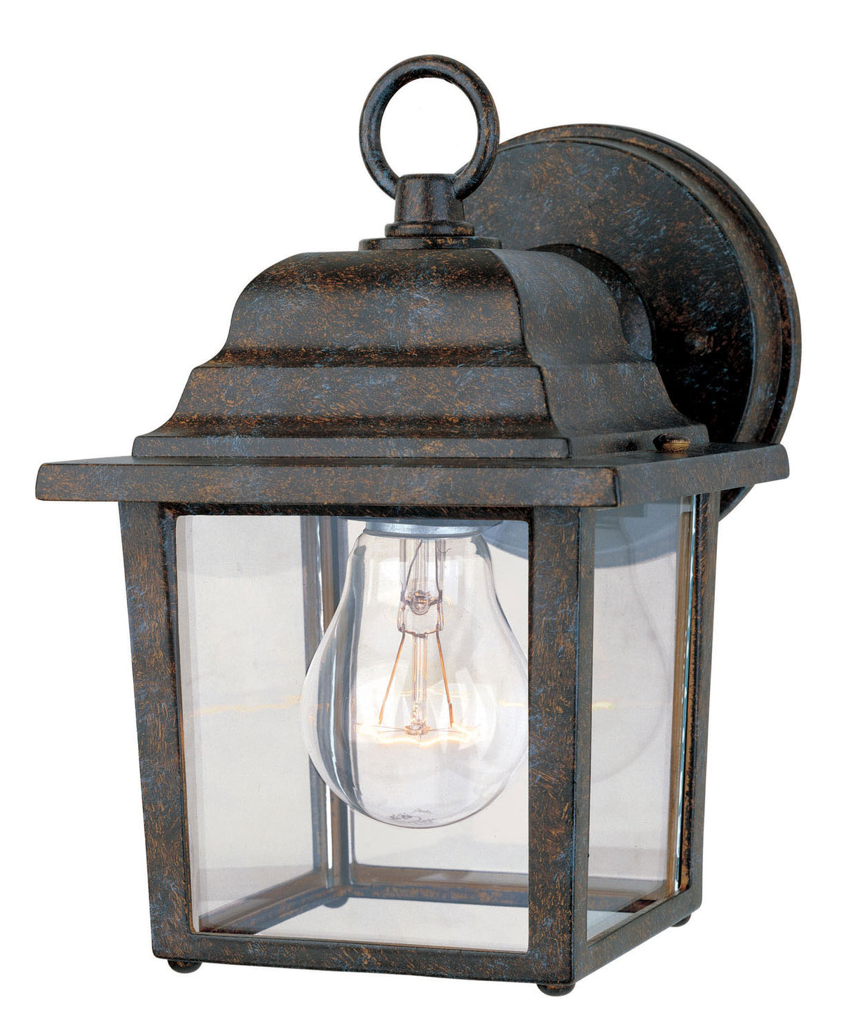 Exterior Collections One Light Wall Mount in Rustic Bronze