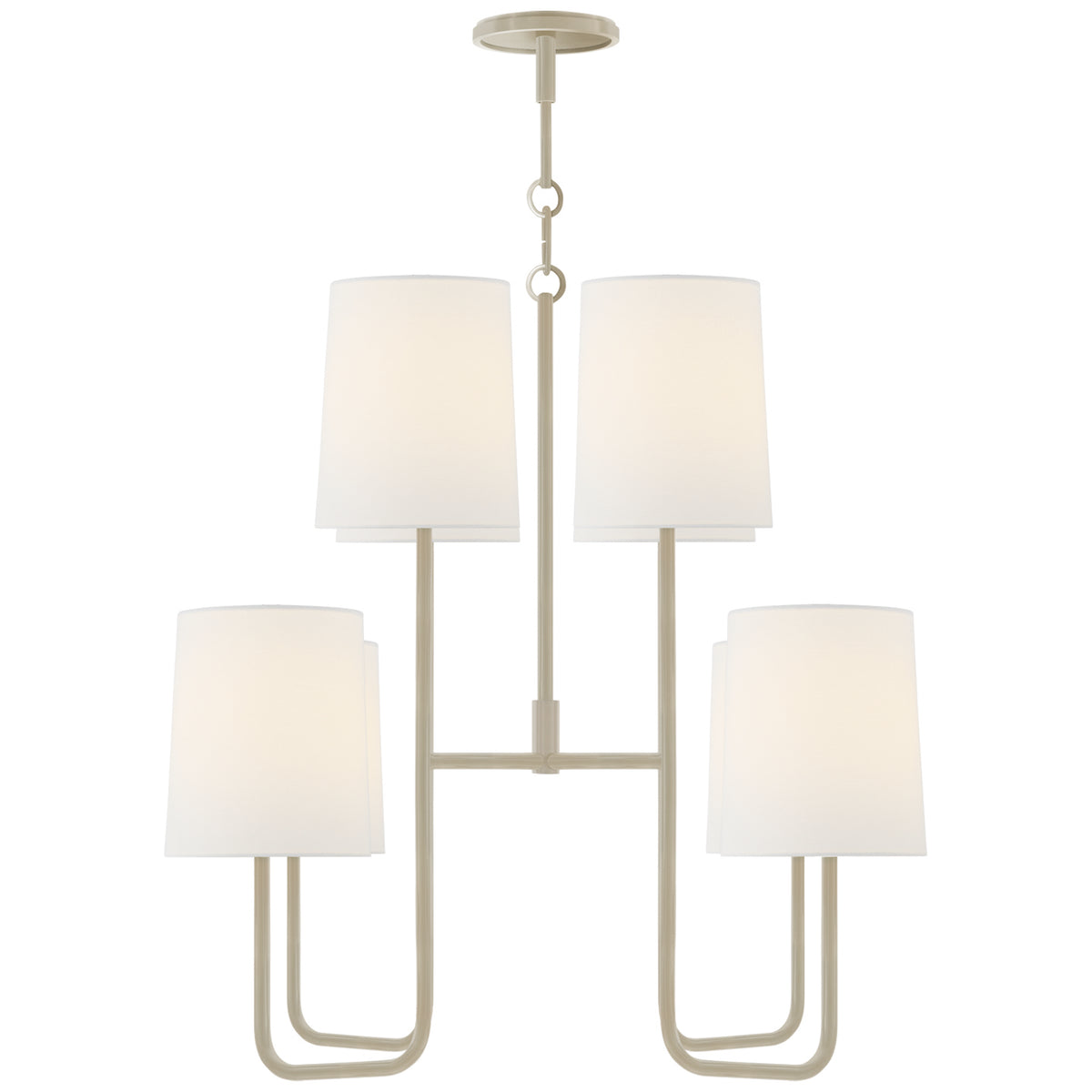 Go lightly Eight Light Chandelier