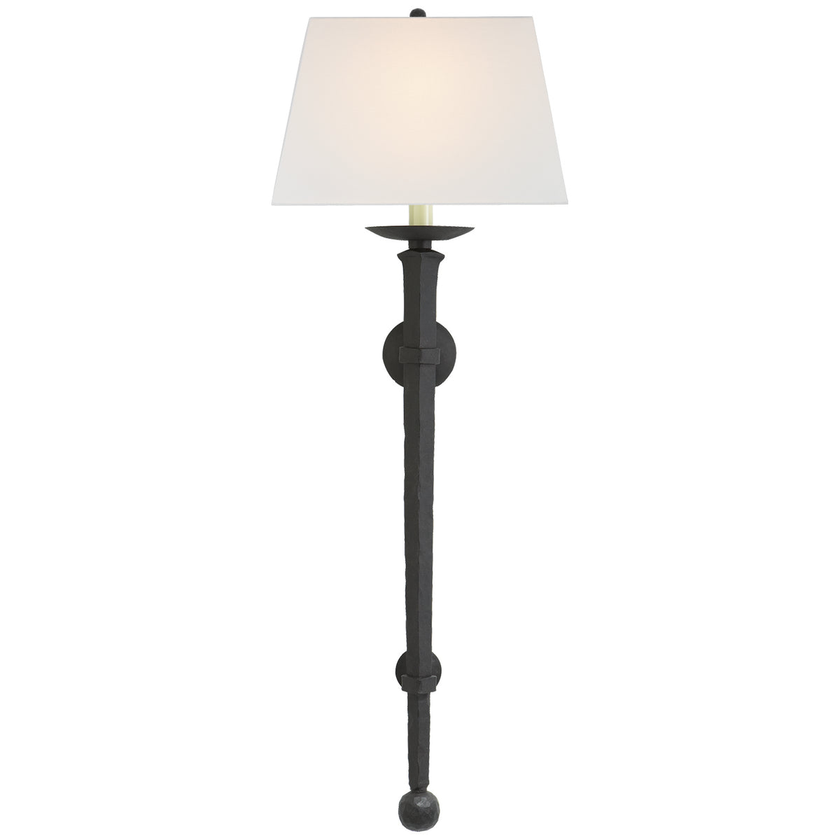 Iron Torch One Light Wall Sconce