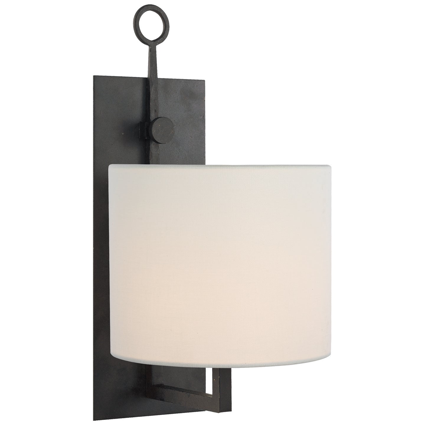 Aspen One Light Wall Sconce in Blackened Rust