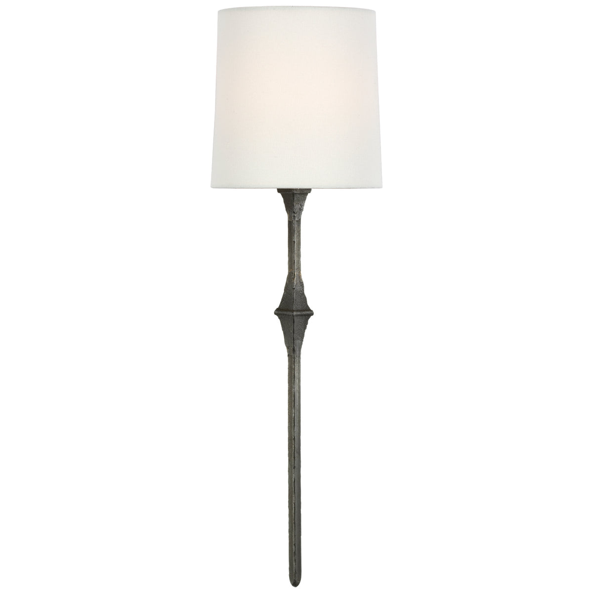 dauphine One Light Wall Sconce in Aged Iron