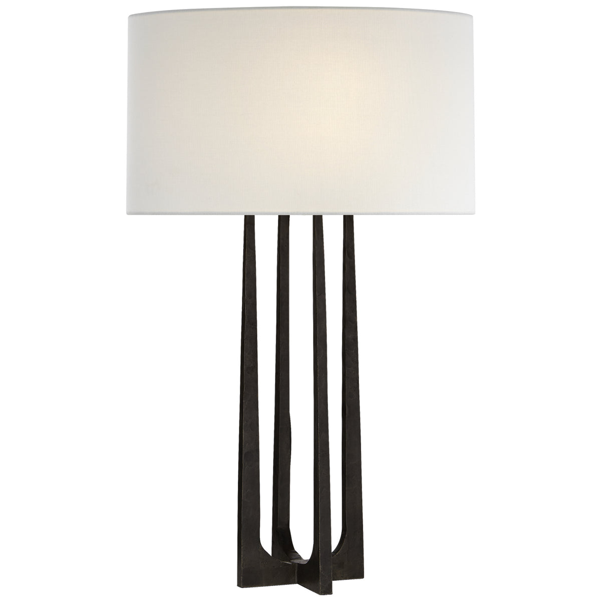 Scala One Light Table Lamp in Aged Iron