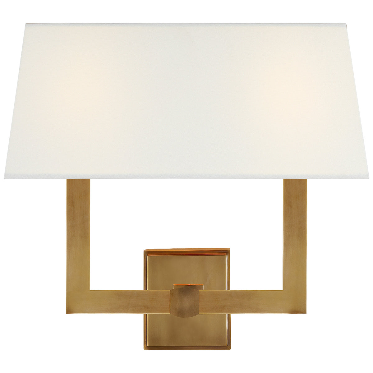 Square Tube Two Light Wall Sconce