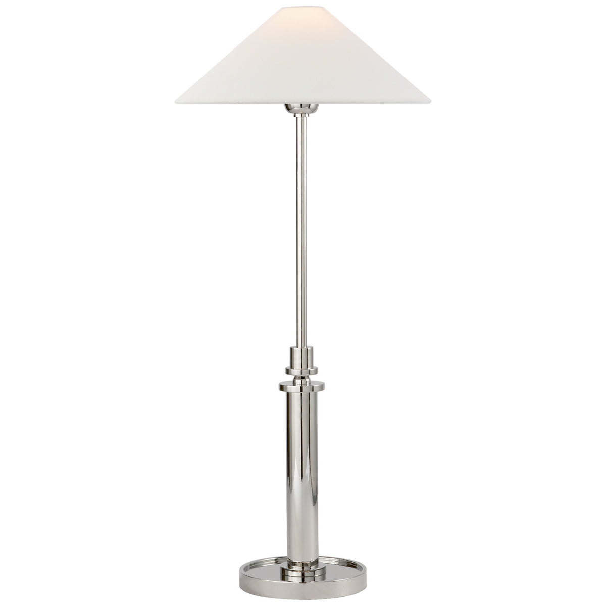 Hargett One Light Buffet Lamp in Polished Nickel