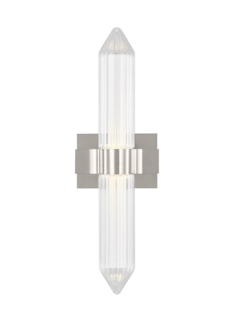 Langston LED Bath Vanity in Polished Nickel