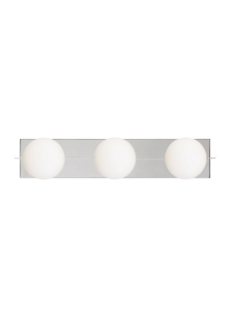 Orbel LED Bath Vanity in Natural Brass