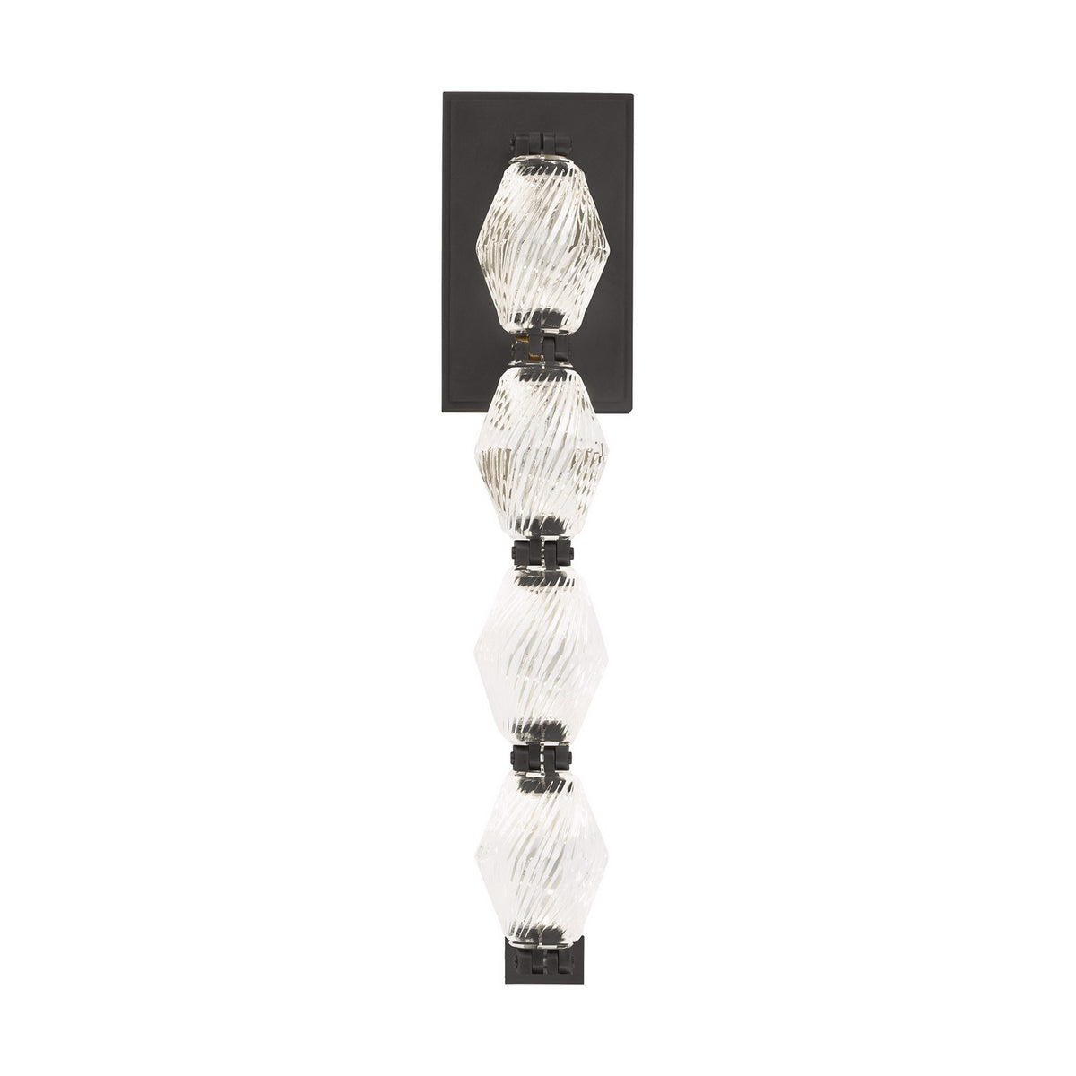 Collier LED Wall Sconce in Dark Bronze