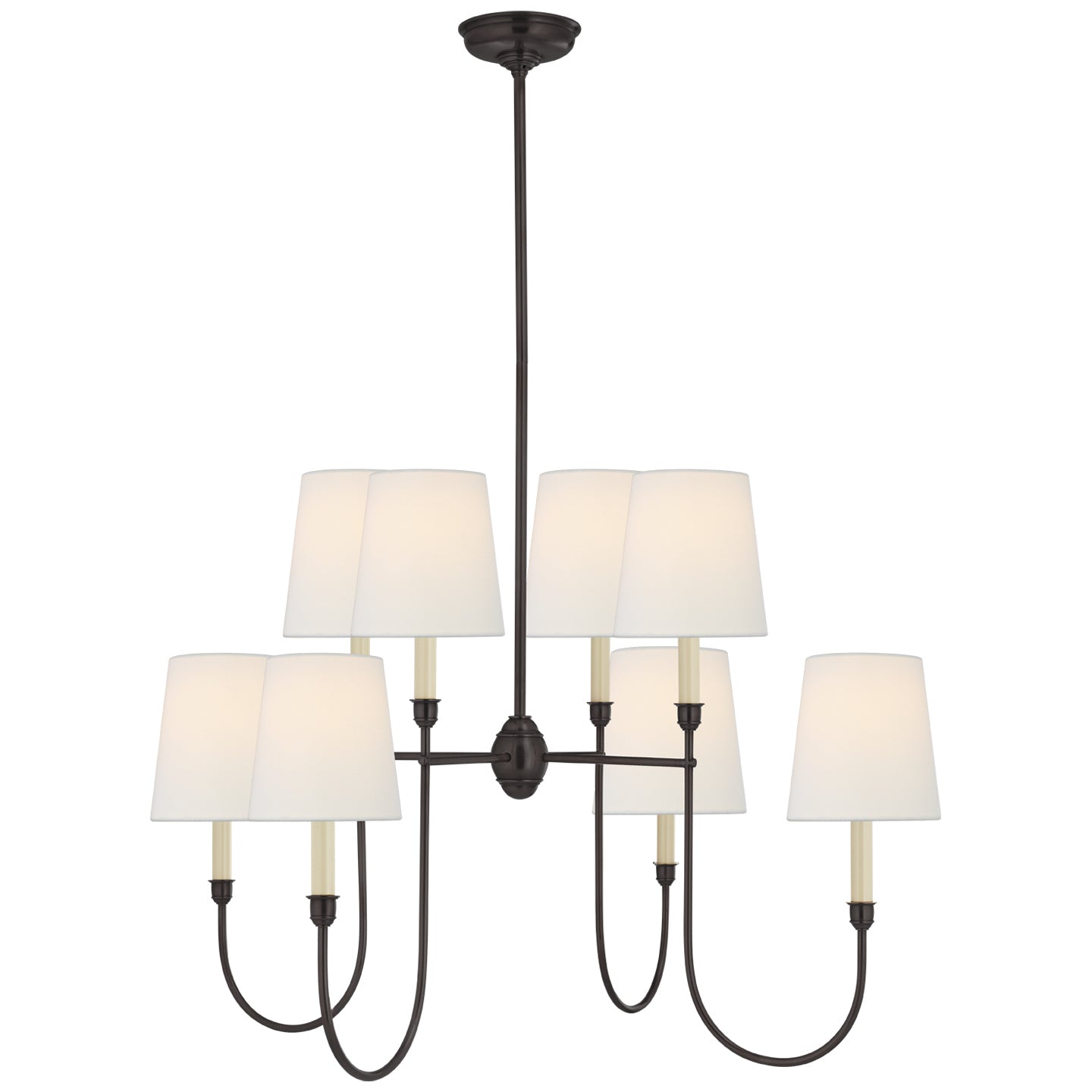 Lustre Vendôme à huit lumières