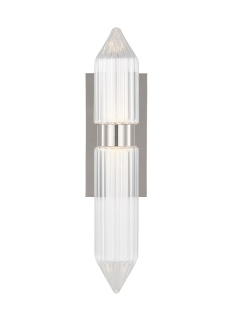 Langston LED Wall Sconce in Polished Nickel