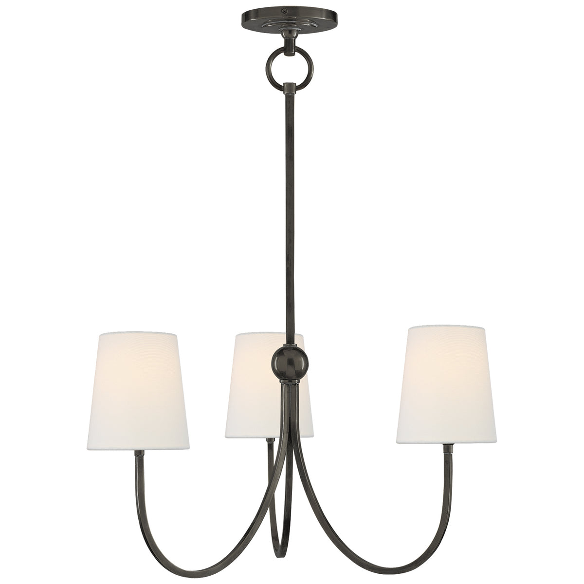 Reed Three Light Chandelier