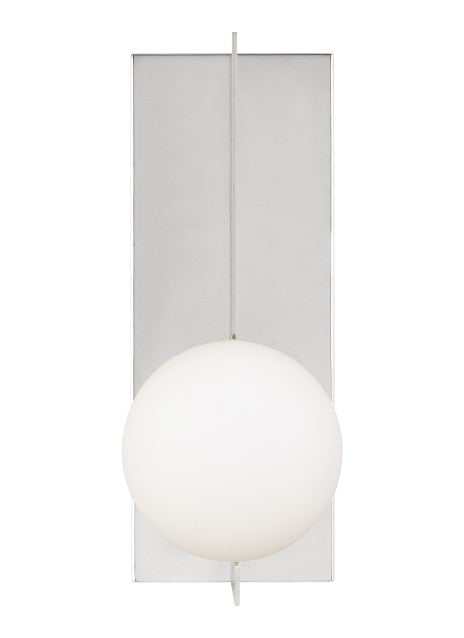 Orbel LED Wall Sconce in Natural Brass