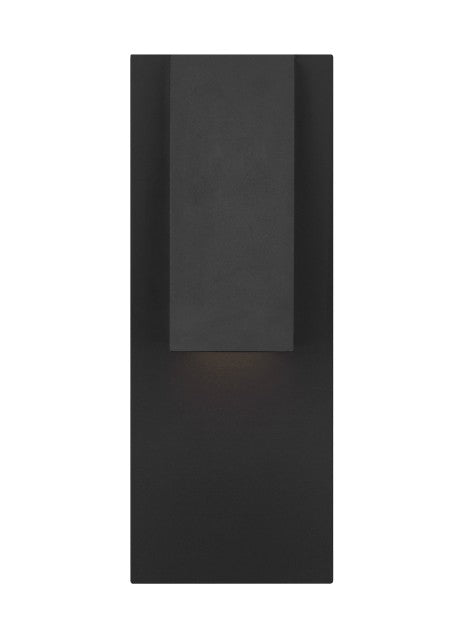 Peak LED Outdoor Wall Sconce in Black