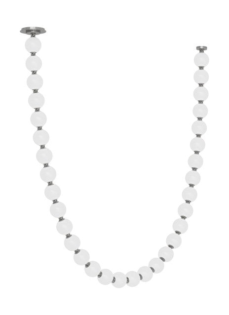 Perle LED Chandelier in Polished Nickel