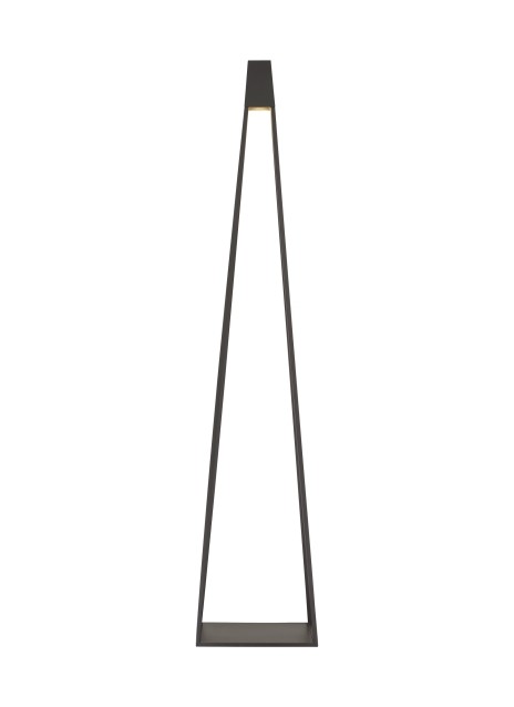 Apex LED Outdoor Floor Lamp in Bronze