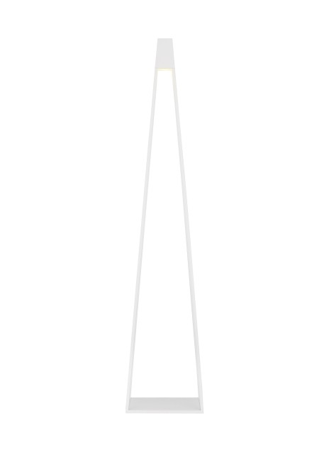 Apex LED Outdoor Floor Lamp in White