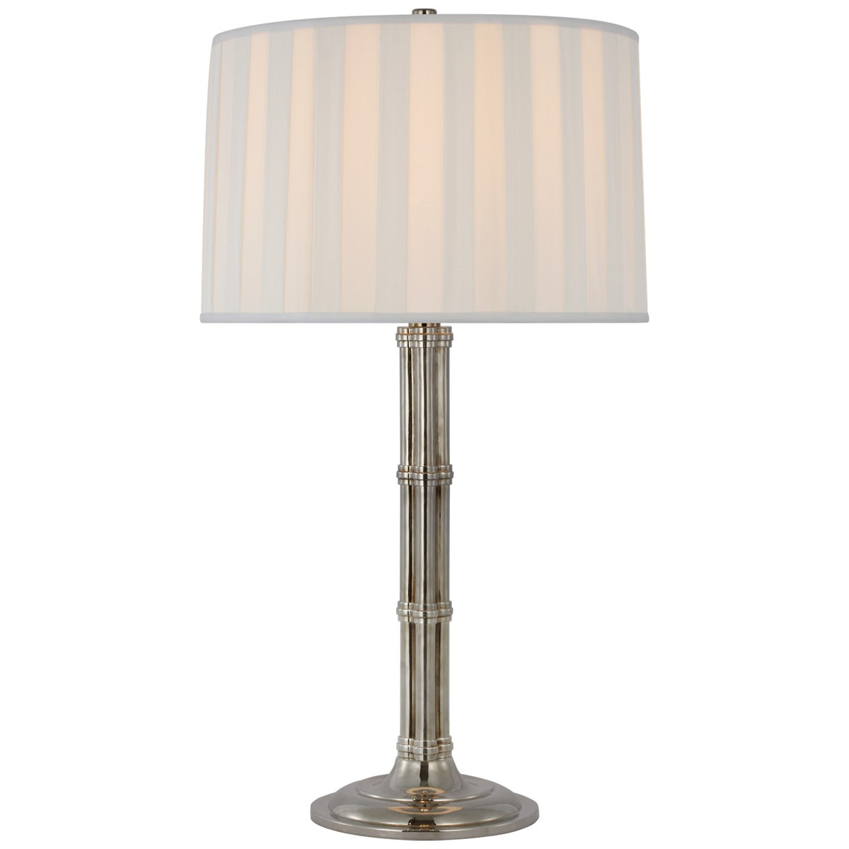Lampe de table LED Downing couleur argent majordome