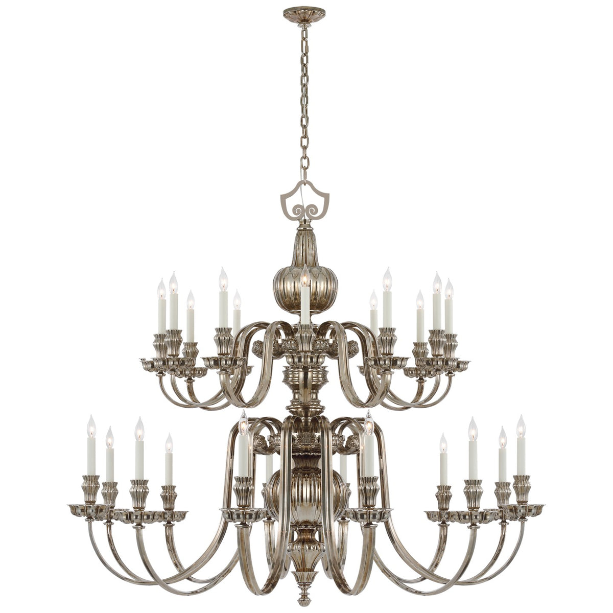 Lustre LED Falaise couleur argent Butler