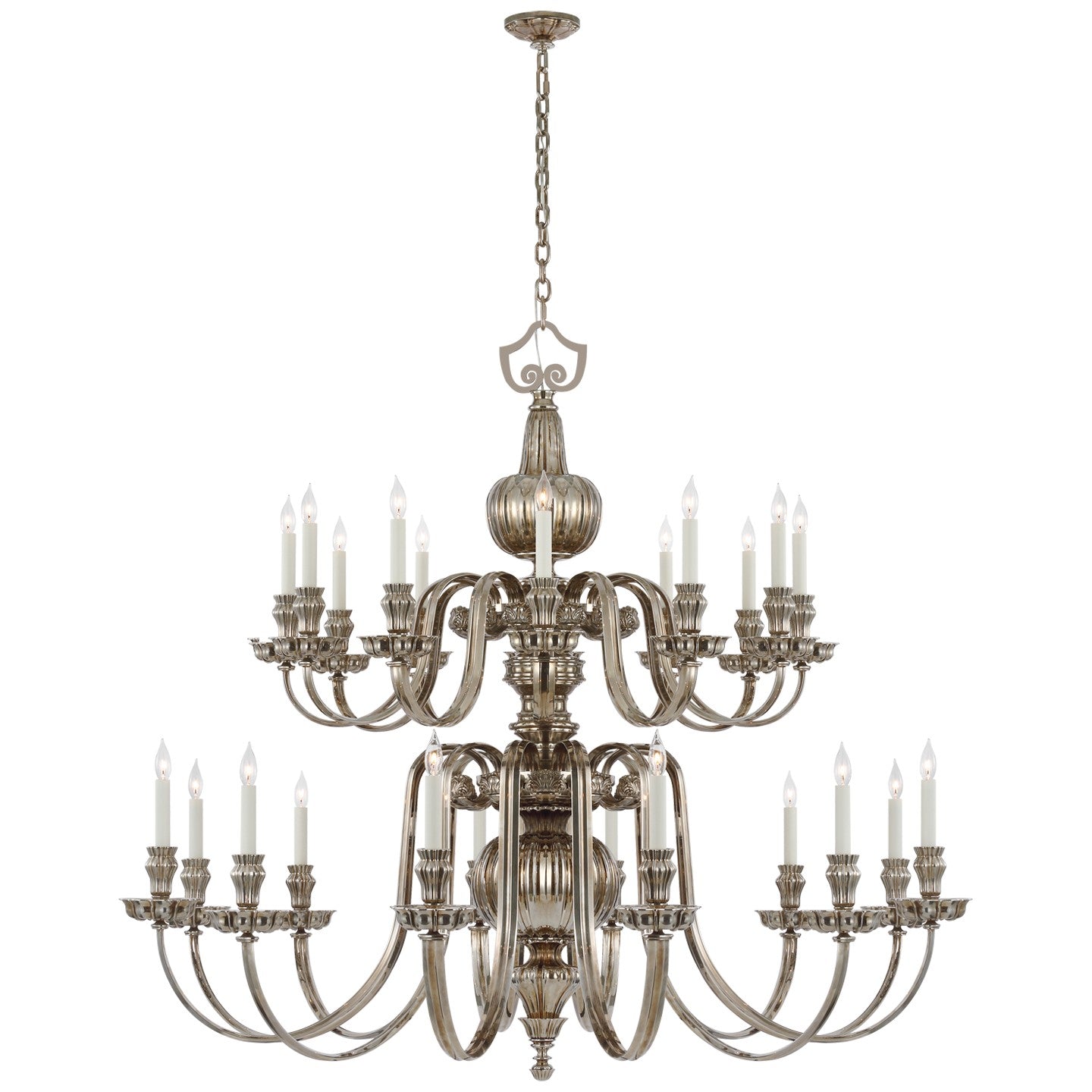 Lustre LED Falaise couleur argent Butler