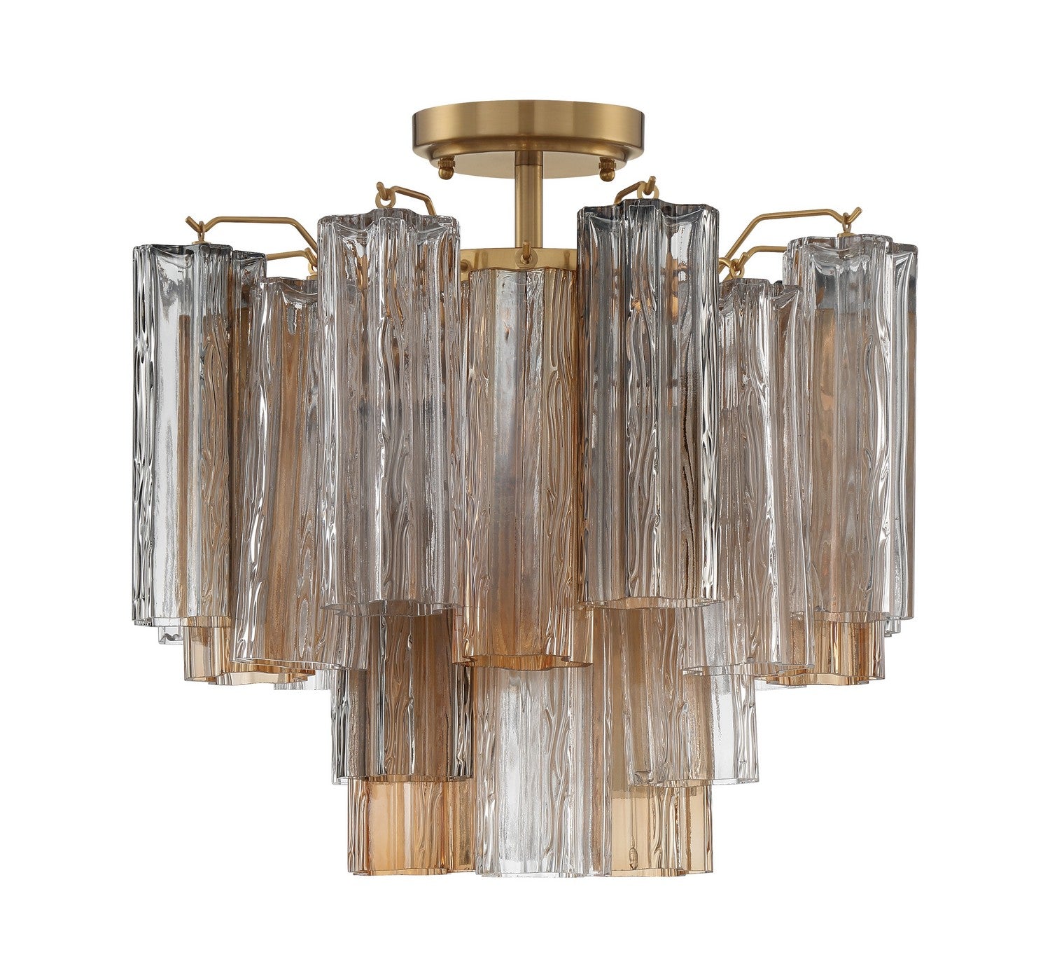 Addis Four Light Semi Flush Mount