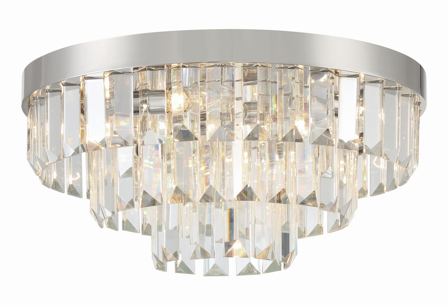 Hayes Eight Light Flush Mount