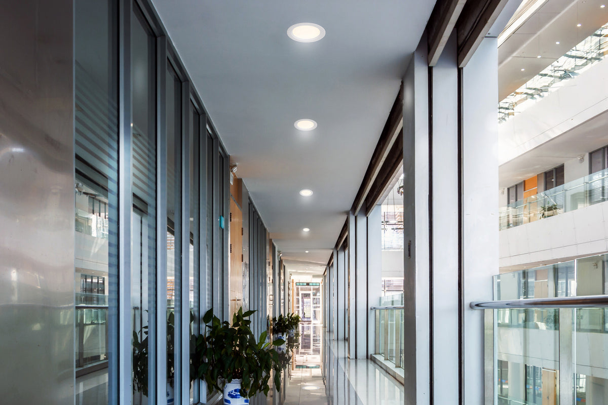 Midway LED Recessed Fixture in White