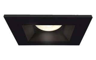 MIDWAY 6 REC SQ DN BK in Black
