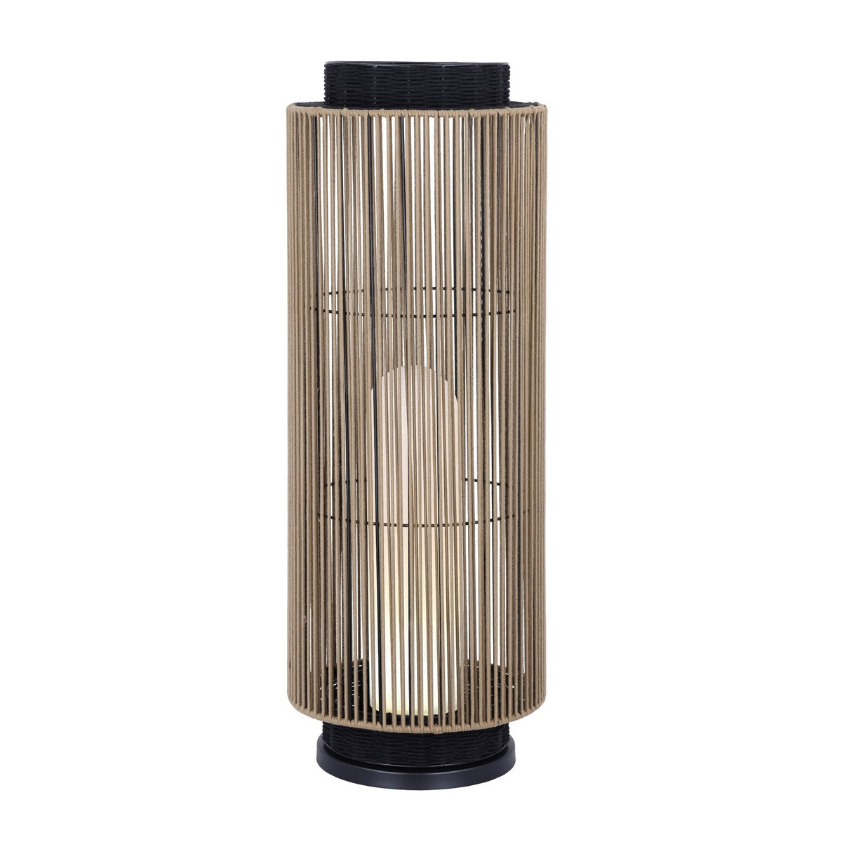 Aden One Light Outdoor Portable Lamp in Matte Black
