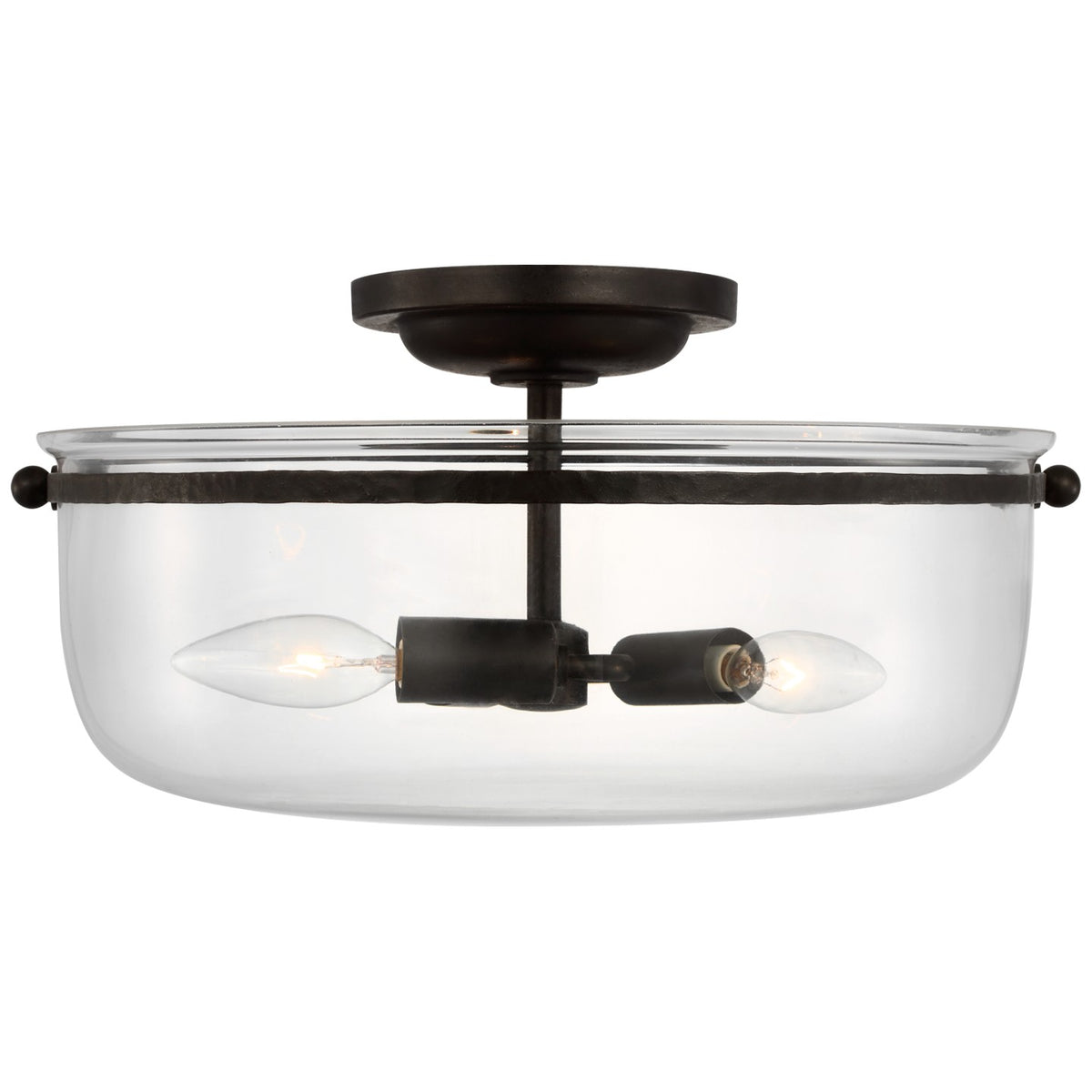 Lorford 15.5" Semi-Flush Mount