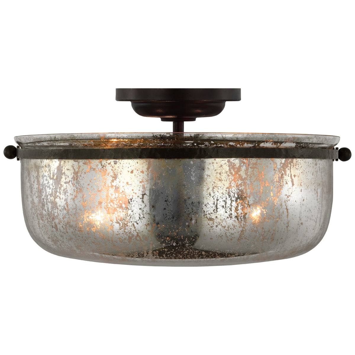 Lorford 15.5" Semi-Flush Mount